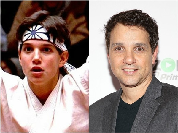 Ralph Macchio em 'Karate Kid' e hoje em dia (Foto: Divulgação/Getty Images)