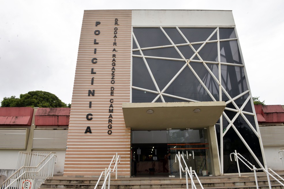 Prédio da Policlínica de Limeira passa por reforma — Foto: Divulgação/Prefeitura de Limeira