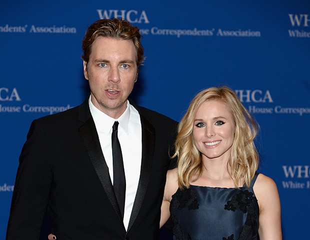 Kristen Bell e o marido  (Foto: Getty Images)