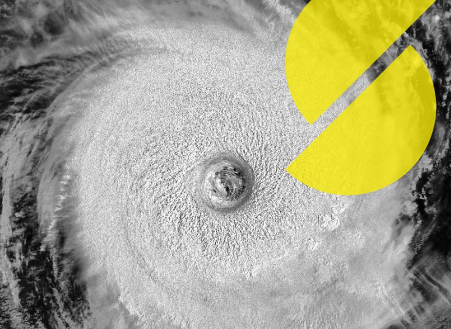 Imagem de satélite mostra o ciclone Freddy no dia 19 de fevereiro