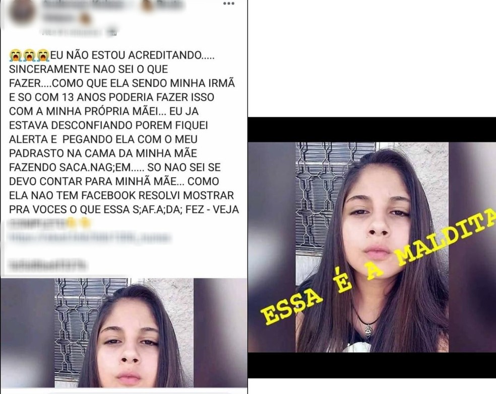Letícia Tanzi tem fotos usadas em fake news — Foto: Reprodução/Facebook