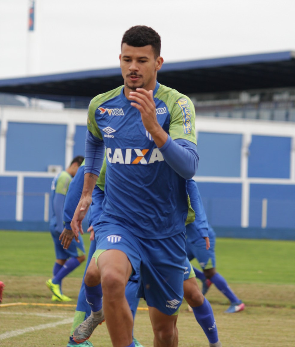 Matheus Paquetá defendeu o Avaí em 2018 — Foto: André Palma Ribeiro/Avaí F. C.