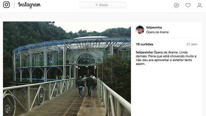 Como compartilhar fotos e vídeos do Instagram no Pinterest (Foto: Reprodução/Felipe Vinha)