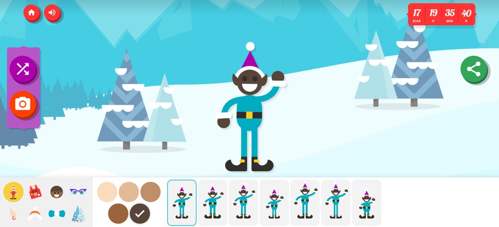 Google cria Vila do Papai Noel, site interativo com brincadeiras de Natal |  Produtividade | TechTudo
