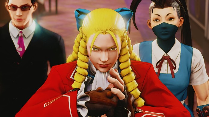 Karin e Ibuki em cena de Street Fighter 5 (Foto: Divulgação/Capcom)