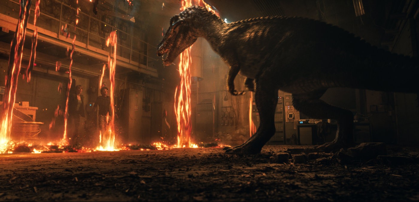 Cena de Jurassic World: Reino Ameaçado (Foto: divulgação)