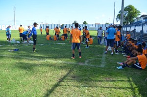Confiança, treino (Foto: Felipe Martins / GloboEsporte.com)