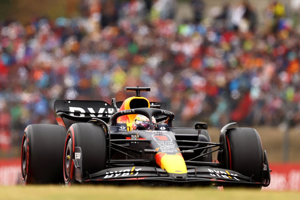 Max Verstappen no GP da Hungria — Foto:  Francois Nel/Getty Images
