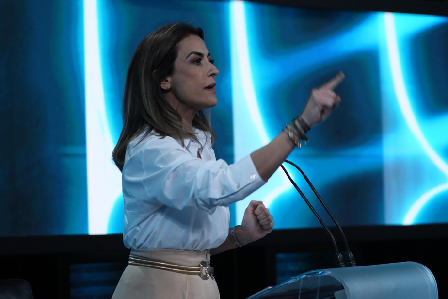 Soraya Thronicke, então candidata à Presidência pelo União Brasil