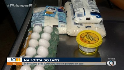 Confira quanto custa para fazer um panetone em casa