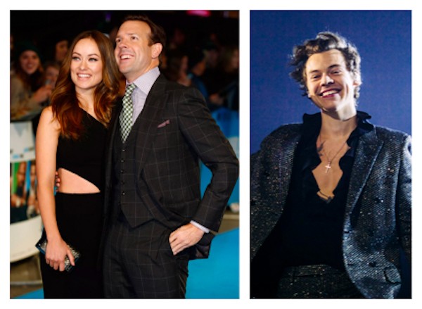 Jason Sudeikis, Olivia Wilde e Harry Styles (Foto: Getty Images)