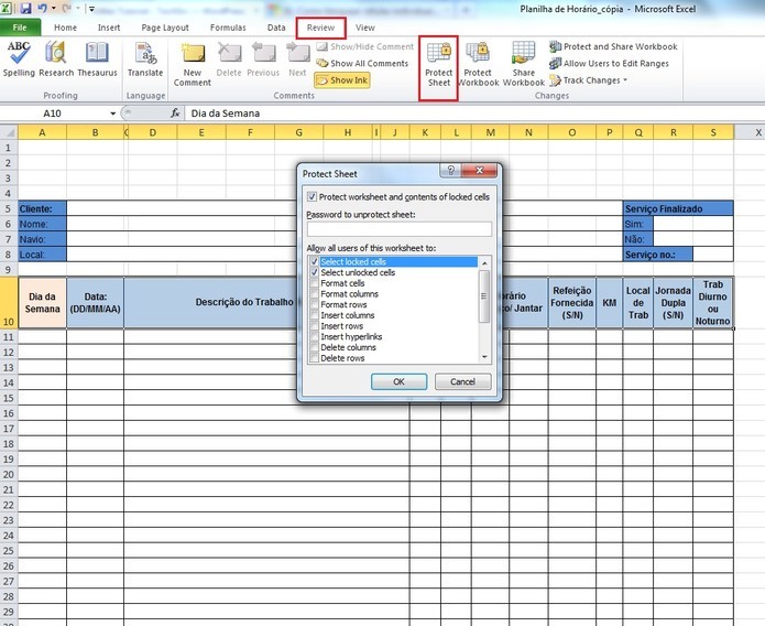 Como Bloquear Celulas Individuais Em Uma Planilha Do Excel No Office Dicas E Tutoriais Techtudo