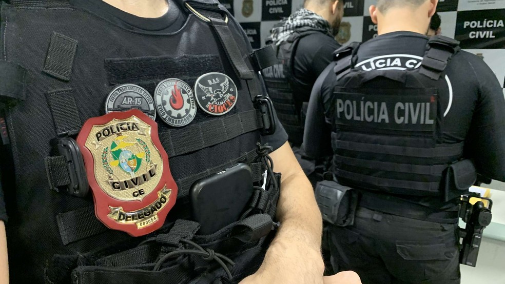 Grupo é preso suspeito de assediar e estuprar crianças que conheciam em apps de jogos e redes sociais, no Ceará. — Foto: Polícia Civil/Reprodução