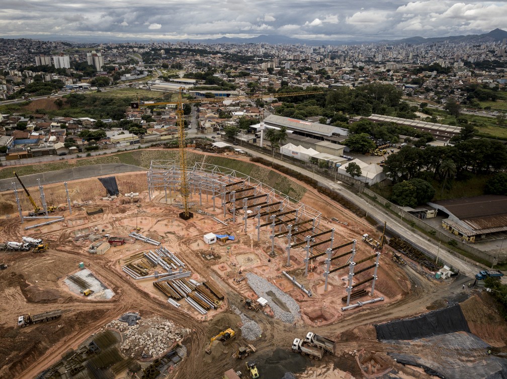 Obras Avancam E Ja E Possivel Ver Futuro Estadio Do Atletico Mg Tomando Forma Veja Fotos Atletico Mg Ge