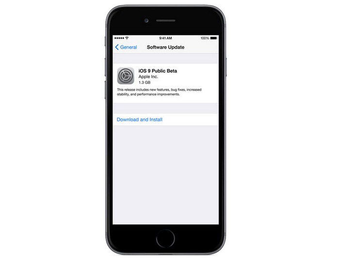 iOS 9 Beta já está disponível para usuários de forma pública, e tem agora segunda versão (Foto: Divulgação/Apple)