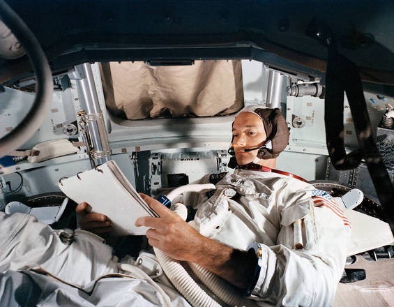 O astronauta Michael Collins.  (Foto: NASA)