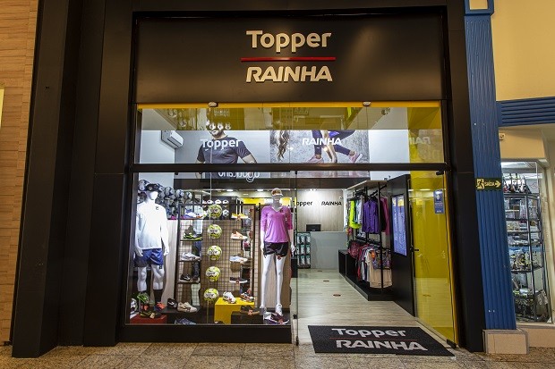Loja da Topper e Rainha no shopping Sorocaba, em São Paulo (Foto: Divulgação)