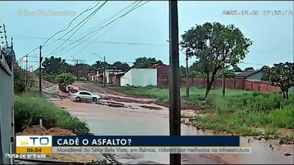 Moradores de setor em Palmas cobram melhorias na infraestrutura