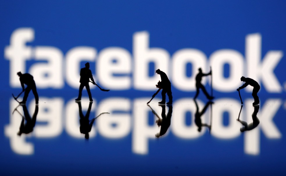 Marca do Facebook. (Foto: Dado Ruvic/Reuters)