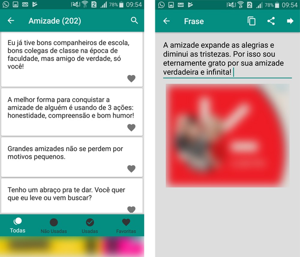 amigo O partilhamento é simples e pode ser feito pelo WhatsApp ou Messenger por exemplo Outra op§£o é copiar o texto para área de trabalho e colar
