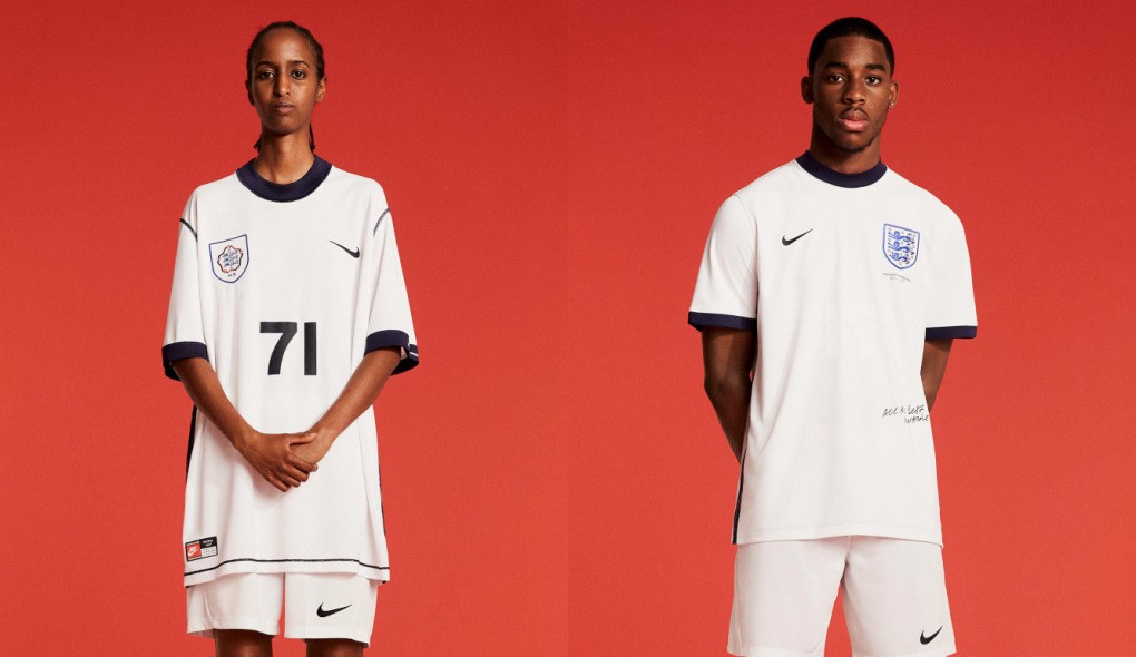 Moda: Martine Rose exalta futebol feminino em colaboração com seleção inglesa e Nike (Foto: Divulgação/Nike)