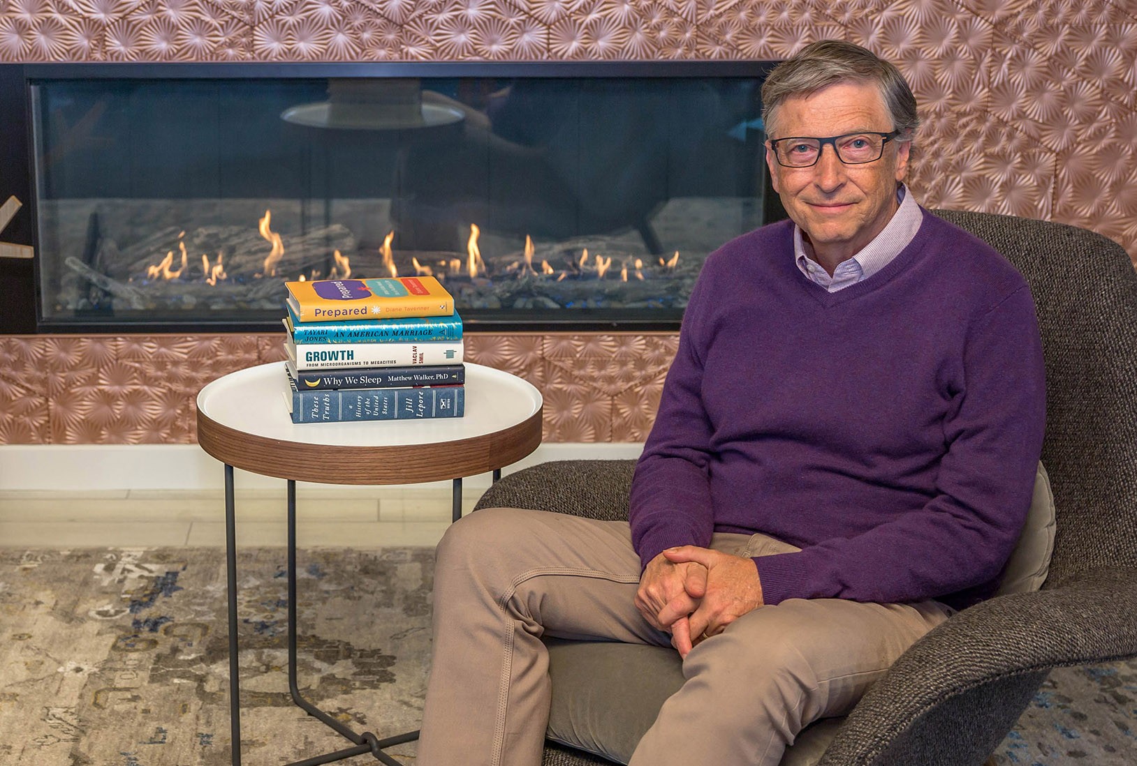 Bill Gates e suas 5 leituras de 2019 (Foto: Reprodução / Gates Notes)