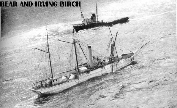 U.S. Revenue Cutter Bear afundou no dia 19 de março de 1963 (Foto: NOAA)