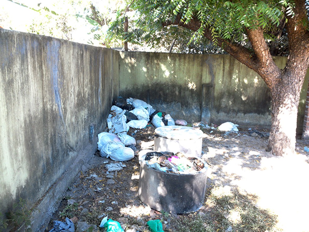 CRM-PI afirma que lixo hospitalar é incinerado nos fundos de Unidade Básica de Saúde, em União — Foto: CRM