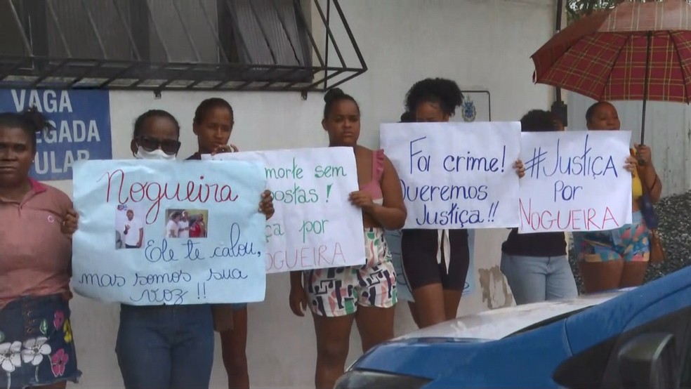 Jovem morto a facadas por motorista de transporte clandestino na BA estava com a mãe antes de ser assassinado — Foto: Reprodução/TV Bahia