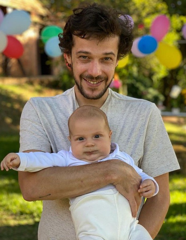 Jayme Matarazzo com o filho, Antonio (Foto: Reprodução/Instagram)