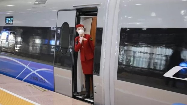 Trens de alta velocidade funcionarão dentro de um sistema de transporte fechado para a Olimpíada (Foto: Getty Images via BBC)