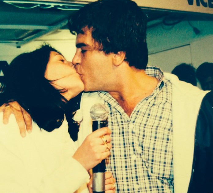 Sônia Lima lembra momento romântico com Wagner Montes (Foto: Reprodução/Instagram)