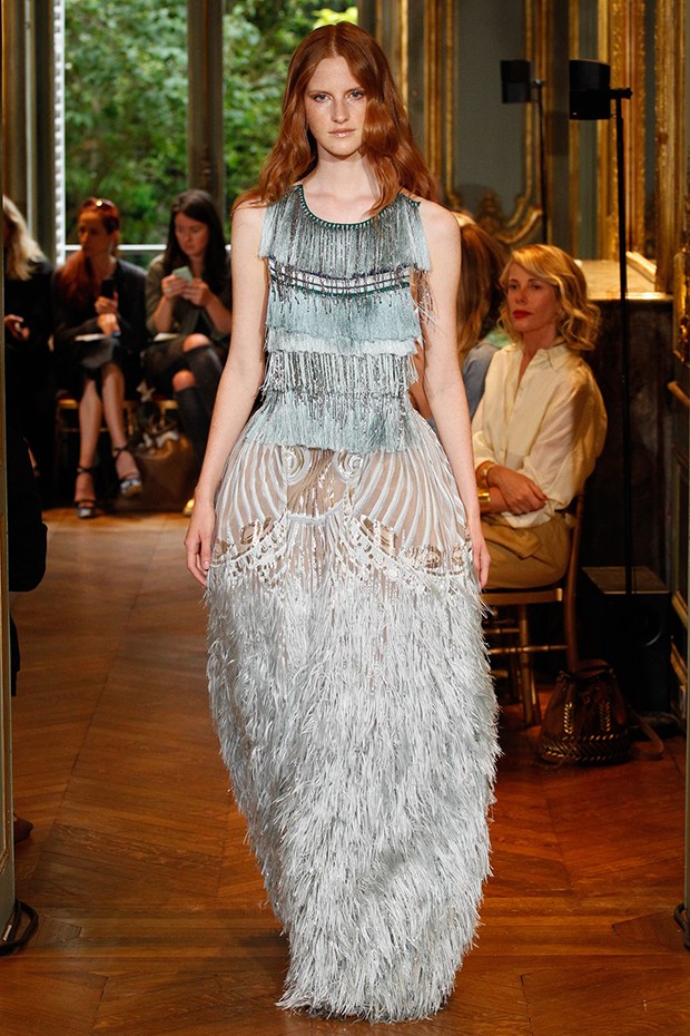 Alberta Ferretti's Couture was a masterpiece of mood and atmosphere, perfect for the red carpet (Foto: InDigital)