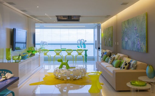 Get Wallpaper Explosao De Cores No Apartamento De Praia Casa Vogue HD