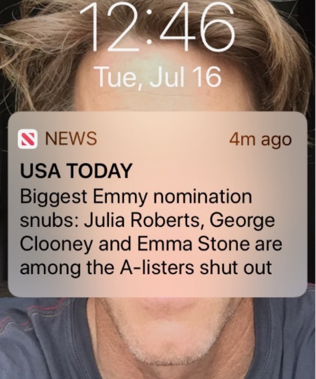 Julia Roberts fala sobre ser esnobada nas indicações ao Emmy (Foto: Reprodução / Instagram)