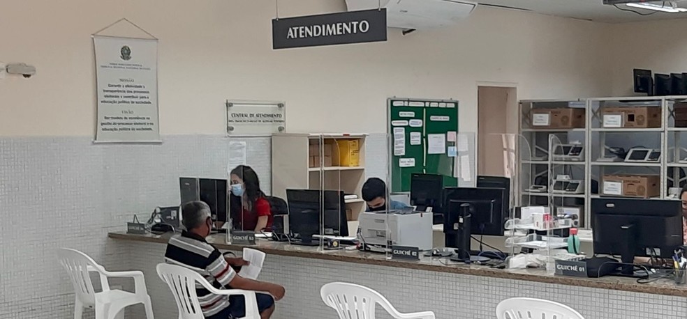 Cinco cidades do Ceará estão aptas à modalidade de voto em trânsito; — Foto: Claudiana Mourato/TV Verdes Mares