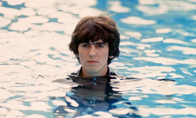 George Harrison em imagem de documentário dirigido por Martin Scorcese