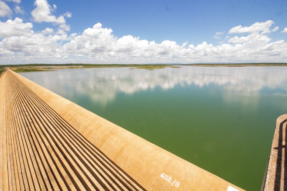 Reservatórios receberam muita água com as últimas chuvas no RN  — Foto: Divulgação 