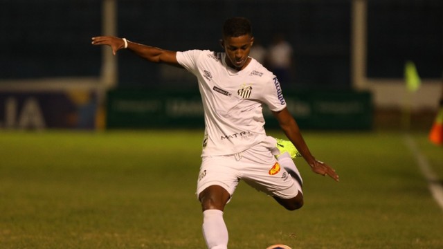 Allanzinho, autor do gol do Santos contra o Olímpico, na segunda rodada da Copinha