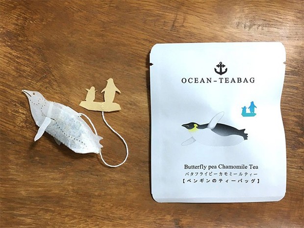 Empresa japonesa cria sachês de chá com formatos de animais marinhos (Foto: Reprodução)