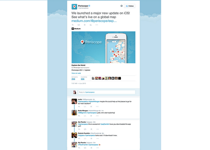 Twitter facilita acompanhar conversas com muitos usuários (Foto: Divulgação/Twitter)