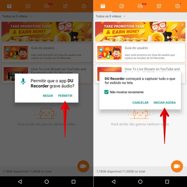 App Que Filma A Tela Do Celular Como Gravar Chamadas De Video Do Whatsapp Produtividade Techtudo