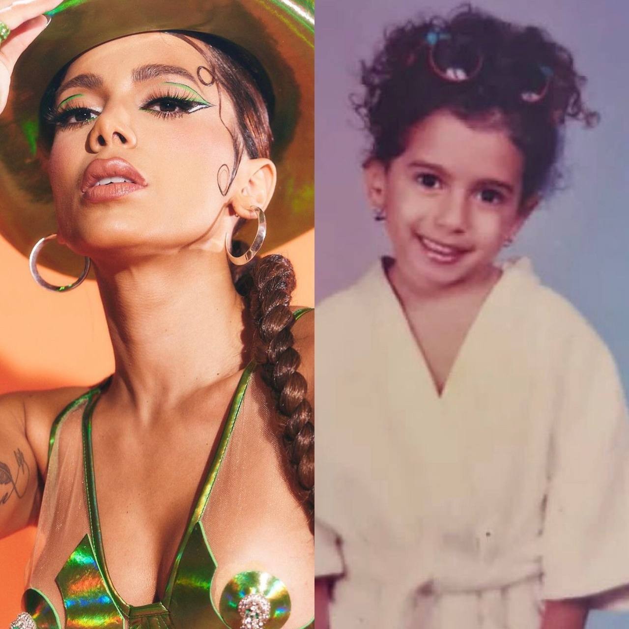 Anitta comemora 29 anos com álbum de fotos nostálgicas no Instagram: 'Minhas versões' (Foto: Reprodução / Instagram)