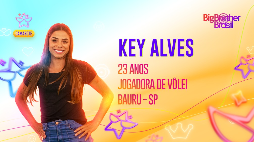 Key Alves, jogadora de vôlei — Foto: Divulgação/TV Globo