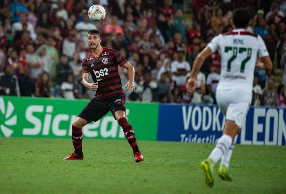 Gustavo Henrique é o único zagueiro que atuou nos seis jogos do time principal do Flamengo no ano — Foto: Alexandre Vidal / Flamengo