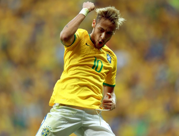 neymar segundo gol brasil x camarões (Foto: Jefferson Bernardes/Vipcomm)