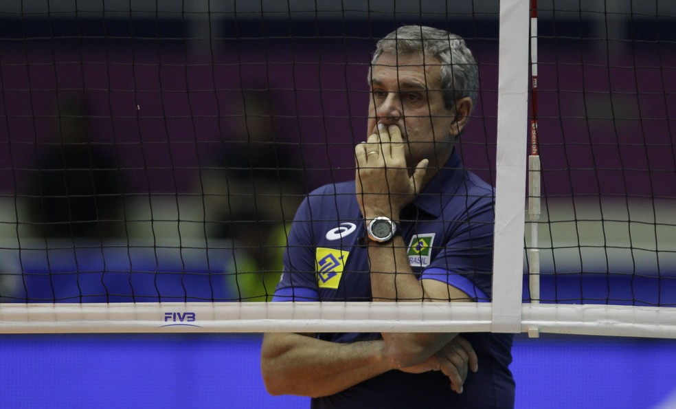 JosÃ© Roberto GuimarÃ£es vai tentar fazer seleÃ§Ã£o evoluir na segunda partida (Foto: DivulgaÃ§Ã£o/FIVB)