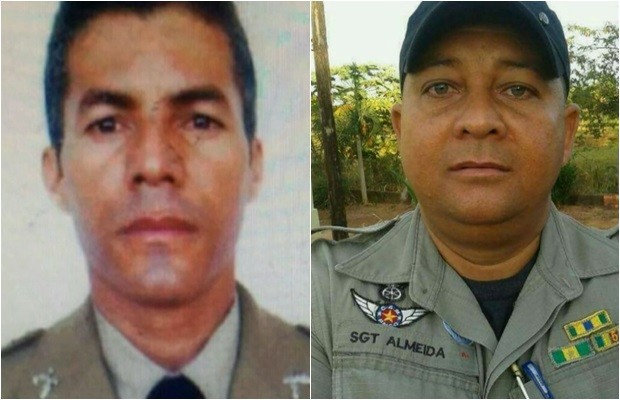 Sargento Freitas matou o sargento Almeida e depois morreu em confronto, em Goiás (Foto: Reprodução/TV Anhanguera)