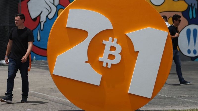 Miami foi palco da maior conferência mundial de bitcoin realizada até agora (Foto: Getty Images)