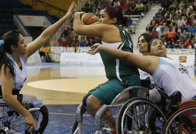 Brasil vence a Argentina no basquete em cadeira de rodas feminino